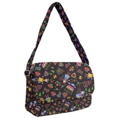 Cartoon Texture Courier Bag