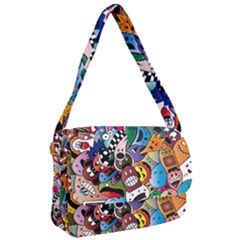 Cartoon Explosion Cartoon Characters Funny Courier Bag by uniart180623