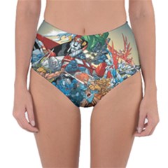 80 s Cartoons Cartoon Masters Of The Universe Reversible High-waist Bikini Bottoms by uniart180623