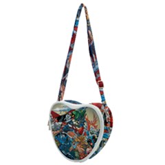 80 s Cartoons Cartoon Masters Of The Universe Heart Shoulder Bag by uniart180623