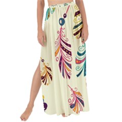 Dreamcatcher Abstract Pattern Maxi Chiffon Tie-up Sarong by uniart180623