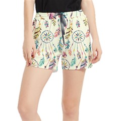 Dreamcatcher Abstract Pattern Women s Runner Shorts by uniart180623