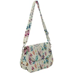 Dreamcatcher Abstract Pattern Saddle Handbag