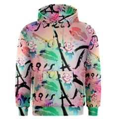 From Paris Abstract Art Pattern Men s Core Hoodie by uniart180623