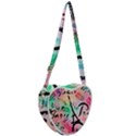 From Paris Abstract Art Pattern Heart Shoulder Bag View2