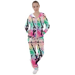 From Paris Abstract Art Pattern Women s Tracksuit by uniart180623