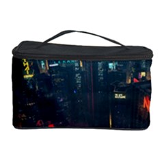 Cityscape Digital Art Cosmetic Storage Case by uniart180623