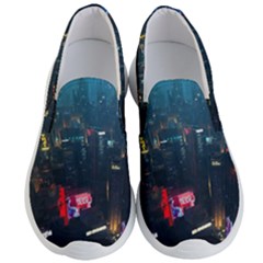 Cityscape Digital Art Men s Lightweight Slip Ons by uniart180623