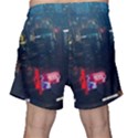 Cityscape Digital Art Men s Shorts View2