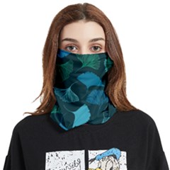 Pattern Plant Abstract Face Covering Bandana (two Sides)