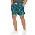 Pattern Plant Abstract Men s Runner Shorts View3