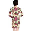 Watermelon Pattern Slices Fruit Long Sleeve Nightdress View2