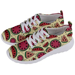 Watermelon Pattern Slices Fruit Men s Lightweight Sports Shoes by uniart180623