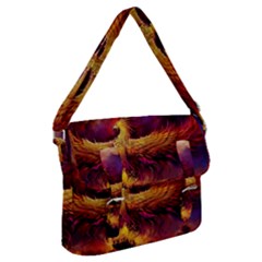 Phoenix Bird Buckle Messenger Bag by uniart180623