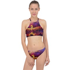 Phoenix Bird Halter Bikini Set by uniart180623