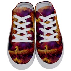 Phoenix Bird Half Slippers by uniart180623