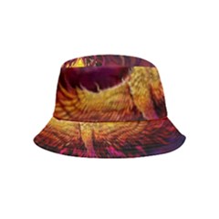 Phoenix Bird Bucket Hat (kids) by uniart180623