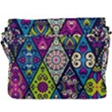 Ethnic Pattern Abstract Buckle Messenger Bag View3