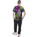 Ethnic Pattern Abstract Men s Sport Top View2