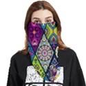 Ethnic Pattern Abstract Face Covering Bandana (Triangle) View1