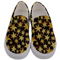 Shiny Glitter Stars Men s Canvas Slip Ons View1