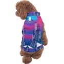 Retro Cityscape Artist Artwork Digital Art Dog Sweater View2