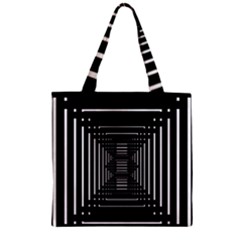 Infinity Feelings Zipper Grocery Tote Bag by uniart180623