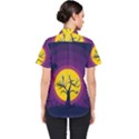 Empty Tree Leafless Stem Bare Branch Women s Short Sleeve Shirt View2