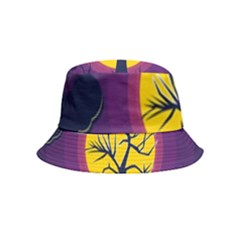 Empty Tree Leafless Stem Bare Branch Bucket Hat (kids) by uniart180623