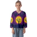 Empty Tree Leafless Stem Bare Branch Kids  Sailor Shirt View1