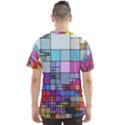 To Dye Abstract Visualization Men s Sport Mesh Tee View2