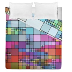 To Dye Abstract Visualization Duvet Cover Double Side (queen Size) by uniart180623