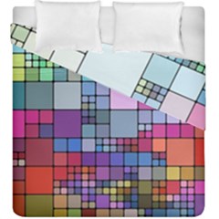 To Dye Abstract Visualization Duvet Cover Double Side (king Size) by uniart180623