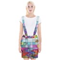 To Dye Abstract Visualization Braces Suspender Skirt View1