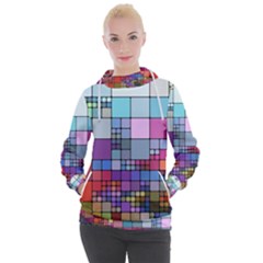 To Dye Abstract Visualization Women s Hooded Pullover