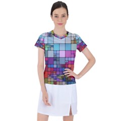 To Dye Abstract Visualization Women s Sports Top by uniart180623