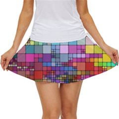 To Dye Abstract Visualization Women s Skort by uniart180623