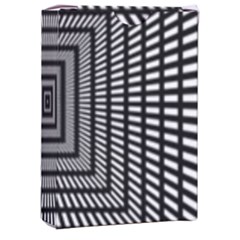 Focus Squares Optical Illusion Playing Cards Single Design (rectangle) With Custom Box