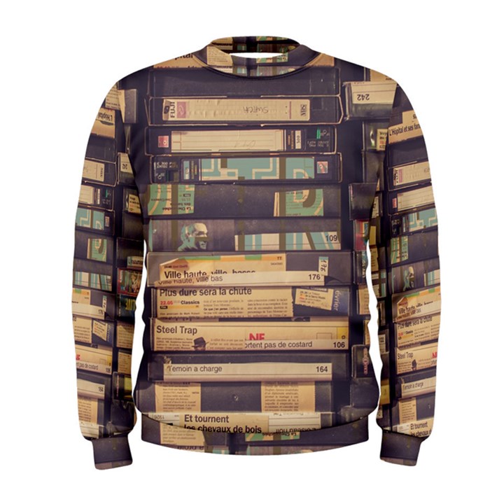 Books Antique Worn Spent Romance Men s Sweatshirt