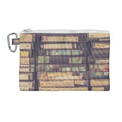 Books Antique Worn Spent Romance Canvas Cosmetic Bag (large) by uniart180623