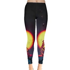 High Speed Waterdrop Drops Water Everyday Leggings  by uniart180623