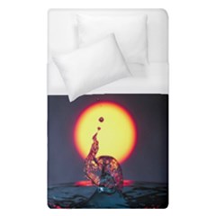 High Speed Waterdrop Drops Water Duvet Cover (single Size) by uniart180623