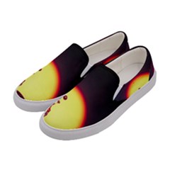 High Speed Waterdrop Drops Water Women s Canvas Slip Ons by uniart180623