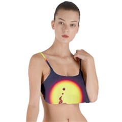 High Speed Waterdrop Drops Water Layered Top Bikini Top  by uniart180623