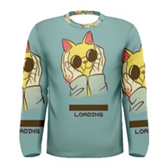 Loading Cat Cute Cuddly Animal Sweet Plush Men s Long Sleeve Tee by uniart180623