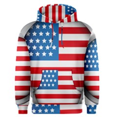 United Of America Usa Flag Men s Core Hoodie