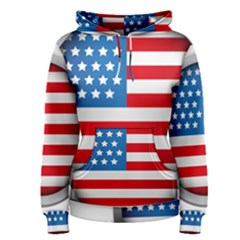 United Of America Usa Flag Women s Pullover Hoodie