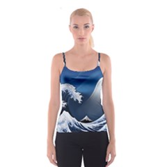 The Great Wave Off Kanagawa Spaghetti Strap Top by Grandong