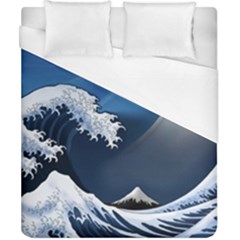 The Great Wave Off Kanagawa Duvet Cover (california King Size) by Grandong