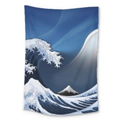 The Great Wave Off Kanagawa Large Tapestry by Grandong